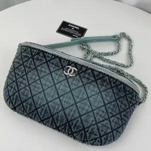 Pre-owned CHANEL Fabric Shoulder Bags BAG XMAS DEAL