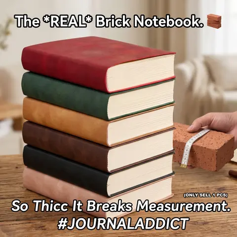 Ultra-thick Premium Soft Leather A6 Hardcover Notebook – Art Journal, 400 Pages, Durable Cover, Blank Journal/Sketchbook, Ideal for Journaling, Sketching, and Gifting, Drawing Sketchbook, Journaling Notebooks