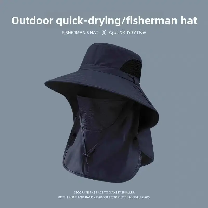 Fishing model - navy blue
