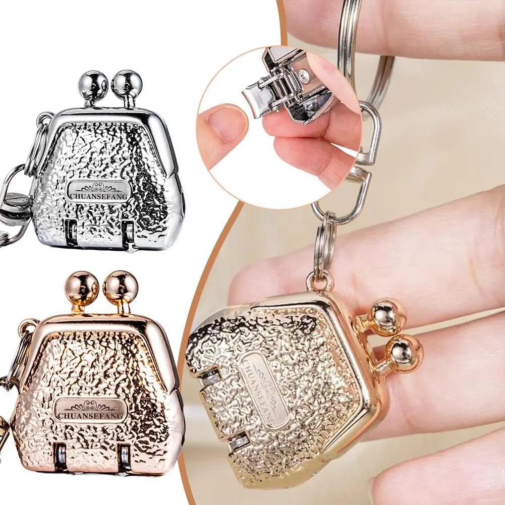 Portable Fingernail Clipper with Keyring, Mini Fingernail Clipper for Home Travel Daily Use