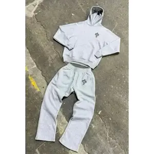 High Street Goth trend men clothing suit Fashion new streetwear retro sportswear American punk hip-hop casual loose couple suit