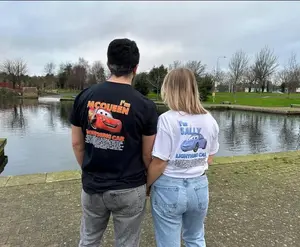 Cars Matching T-shirt, L.Mcqueen and Sally Couple shirt, Kachow L.Mcqueen, I'm Sally Cars Shirt, Lightning Couple Shirt, Couples Trip,T-Shirt, Sweatshirt Casual Cotton Clothing