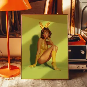 Playboy Wall Art, Playboy Magazine, Vintage Playboy Print, Playboy Home Decor, Playboy Bunny Poster, Retro Wall Art, Dopamine Decor Art