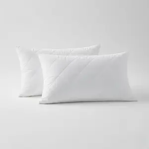 MICROFIBER COOLING MEMORY PILLOW (2-PACK)
