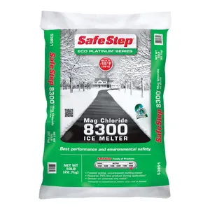 Compass Minerals America 53851 50 lbs Ice Melt Magnes Chlride Bag