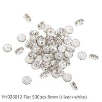 #133 (8MM 500PCS) Silver YH026012 