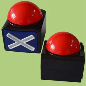 Game Buzzer:Game Buzzer Play Button,Party Quiz Answer Buzzer For Game Kids Adult Runs on 2 AA Batteries(Not Include)