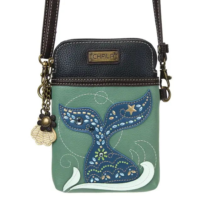 Mermaid Tail - Chala Dazzled Cellphone Crossbody