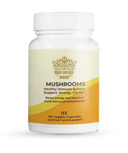 Mushroom Complex Supplement | Immune & Daily Wellness Support | 7 Mushroom Blend | 90 Veggie Capsules