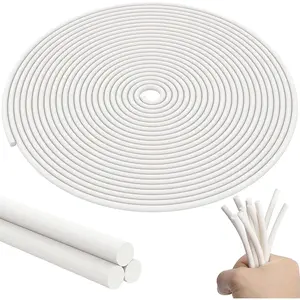 32.8Ft   Backer Rod, White Crack Caulk Saver, Concrete Expansion Joint Filler for Wall Tile Gaps Joints Filling and Sealing (1/4 Inch)