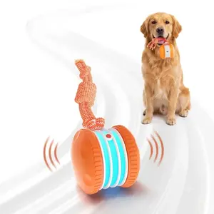 Interactive Dog Ball, Automatic Moving & Rolling Dog Toy, Motion Activated Toy for Boredom Relief, Dog Enrichment Toy for Small Medium Large Dogs   Rechargeable Motion Activated Dog Ball