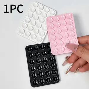 Ai Precision Silicone Suction Cup Phone Holder, Octobuddy Sticky Grip Stand, Universal Mobile Accessory, Adhesive Cellphone Holder, Cell Phone Mount, Easy Installation, Durable Design