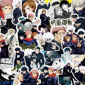 Jujutsu Kaisen Anime Stickers - Waterproof Decorative Stickers for Fans and Decor, Set of Various Designs Diy Decal Film