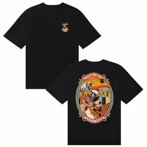 Guinness Lovely Day For A Guinness Fire Fighter Black Graphic T-Shirt Vintage Beer Drinking Streetwear Tee 2026 Trend