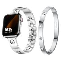 LOVE PLUS / Band + Bracelet - Silver