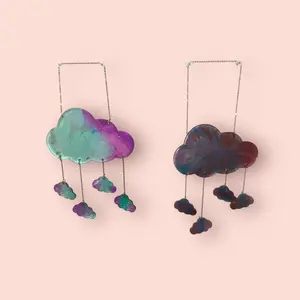 Cloud Wall Window Decors Hanging & Hangable for Home Decor Decoration Unique Cloud-Shaped Design Easy Install Modern Touch