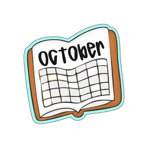 Fall Calendar Cookie Cutters