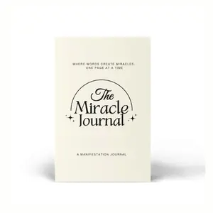 The Miracle Journal: Your Guided Manifestation & Gratitude Journal