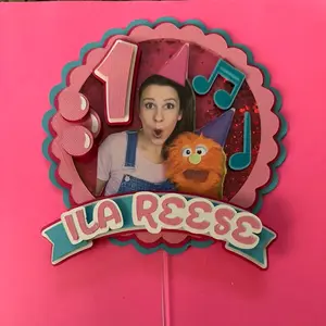 Ms Rachel Bubblegum 3-D Caketopper