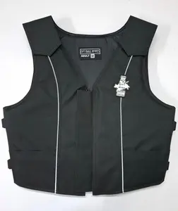 EPT Bull Riding Vest v3.0- Black Cordura - EPT Brand - Youth Size: X-Large
