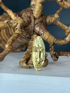 Ancestral Mask Brass Ring