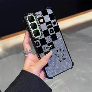 1 Piece For 50 PRO Holed Heart Flexible Design Shockproof Protection Made For Infinix Hot 50 Pro+ 4G Ideal For Fashion