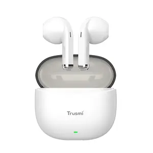 Trusmi WS04 Semi-In-Ear Wireless Earbuds Super Comfortable For All-Day Wear Cute Pastel Colors Great Deal Colorful Series