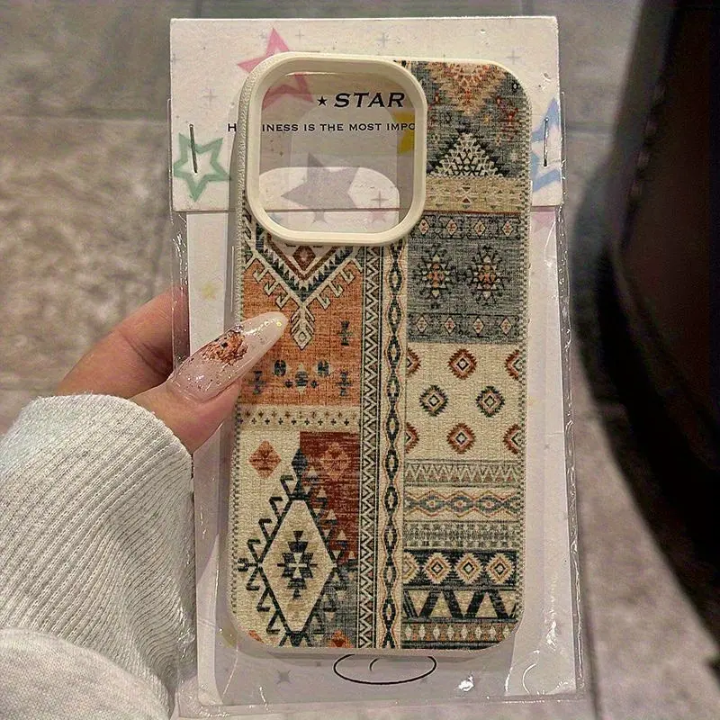 Retro plaid pattern durable and shockproof phone case, suitable for iPhone 17, 16, 15, 14, 13, 12, 11, Pro Max/X/XS/XS Max. Holiday phone accessory, a holiday gift for friends, family and yourself., Accessories, Tpu, Casing, Cover,summerwins