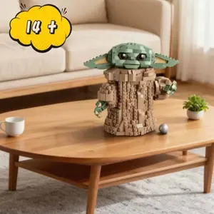 Children Model Building Set Compatible with 75318 Parts, Ideal Christmas Gift for Collectors and Builders, Contains 1073 Pieces, Building Block Sets