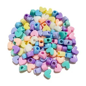 Be Mine Heart Hair Beads