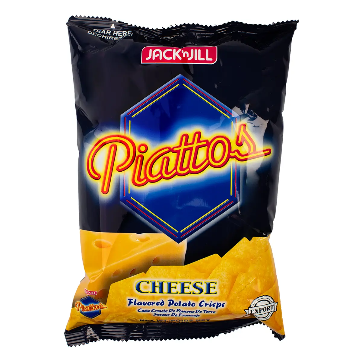Jack 'N Jill Piattos Cheese 85 g Jack 'N Jill Piattos Cheese 85 g