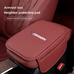 Car Armrest Mats Arm Rest Cushion Interior Accessories For Volvo XC90 V90 V60 XC60 V40 EC40 EX40 S80 S60 S90 C40 XC40 V70 XC70 C30 C70 EX90 Rdesign