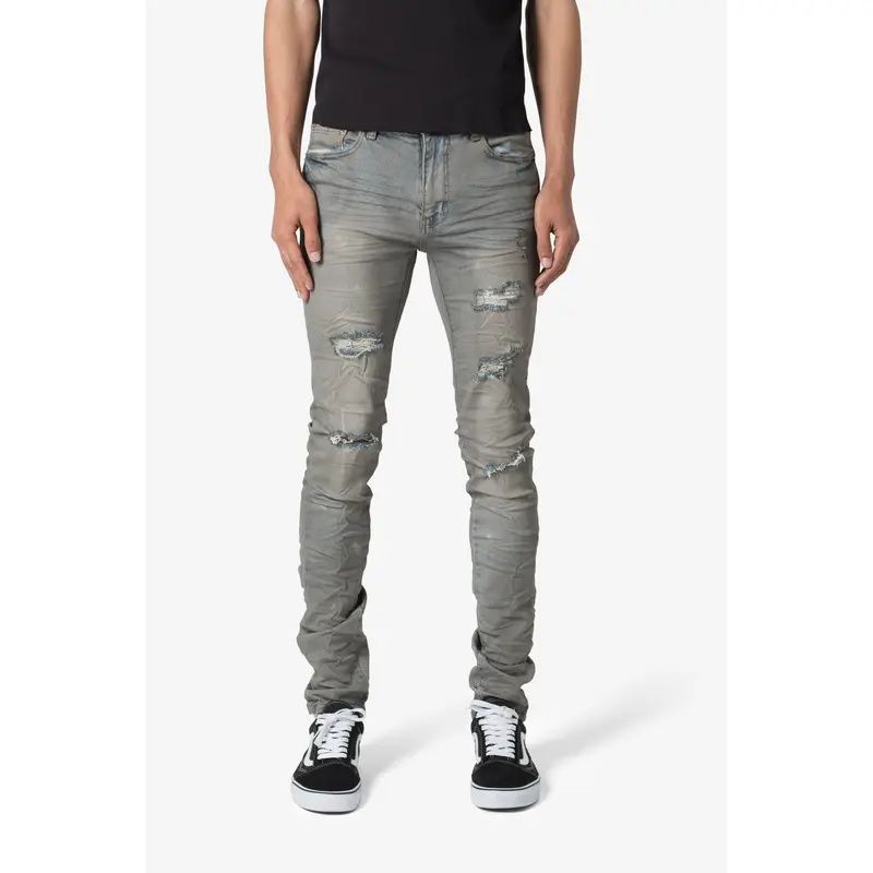 mnml X607 Painted Skinny Denim - Blue