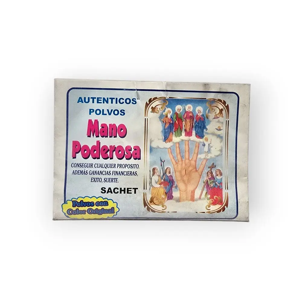 Authentic Mano Poderosa Spiritual Powder – For Prosperity, Success & Positive Intention Rituals