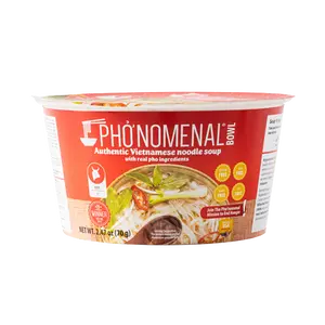 Pho’nomenal Bowl Instant Beef Pho (Case of 6 Bowls)