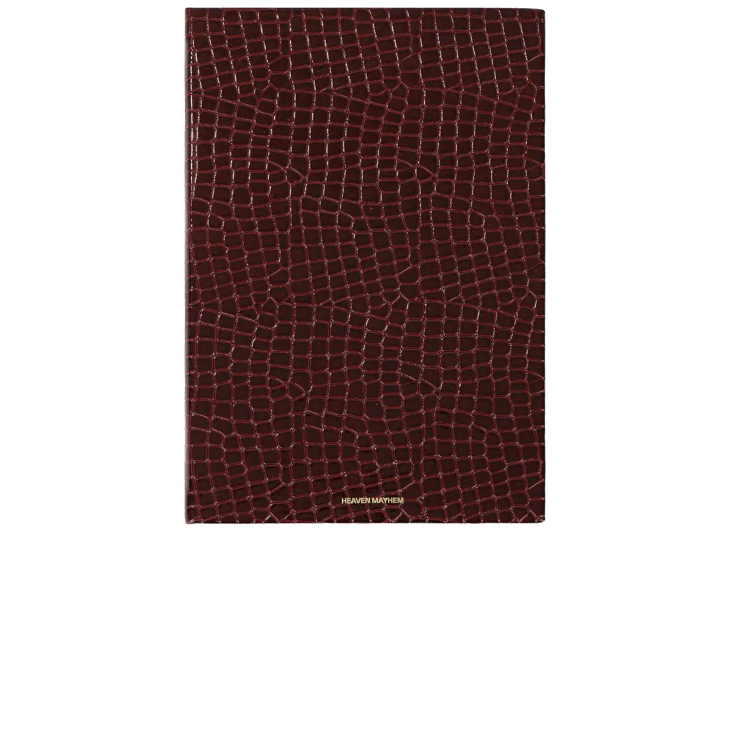Heaven Mayhem Journal in Merlot