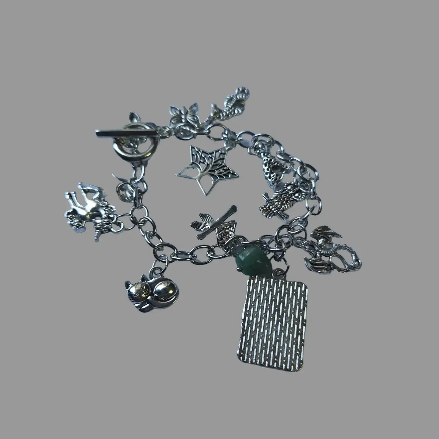 Assorted Charm Mix - 3 Random Bracelet Accessories, Animals/Fairy Tale/Insects Themed Collectibles, Fashion Charms & Pendants