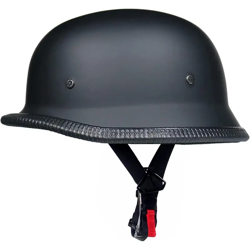 german helmet with spike for motorcycle Bike Screw on Spikes Half Shell Helmets Custom Bikes German Motorcycle Motorcycle Helmet With