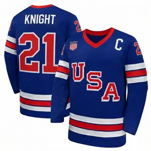MESH Fabric USA Hockey Jersey, Women's National Team Captain Graphic Hockey Jersey For Men Women, Iconic Sports Apparel, Team USA Fan Gift
