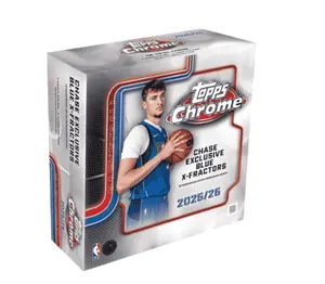 2025-26 Topps Chrome Basketball Mega Box
