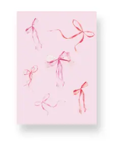 Pink Bows Notebook | Playful, feminine, and timelessly charming