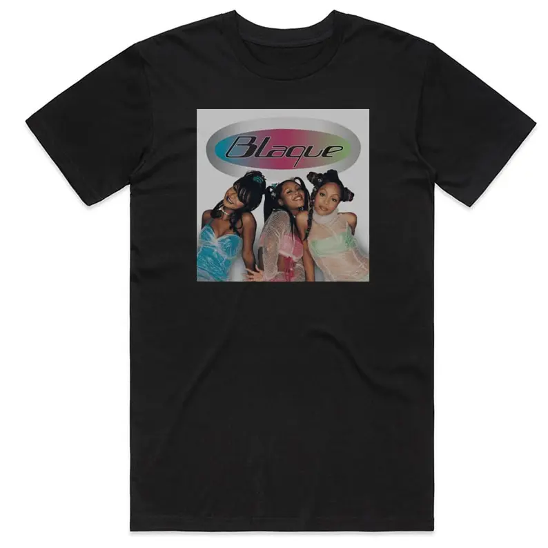 Blaque Blaque Album Cover T-Shirt Black