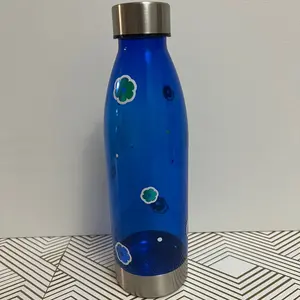 Flower water bottle