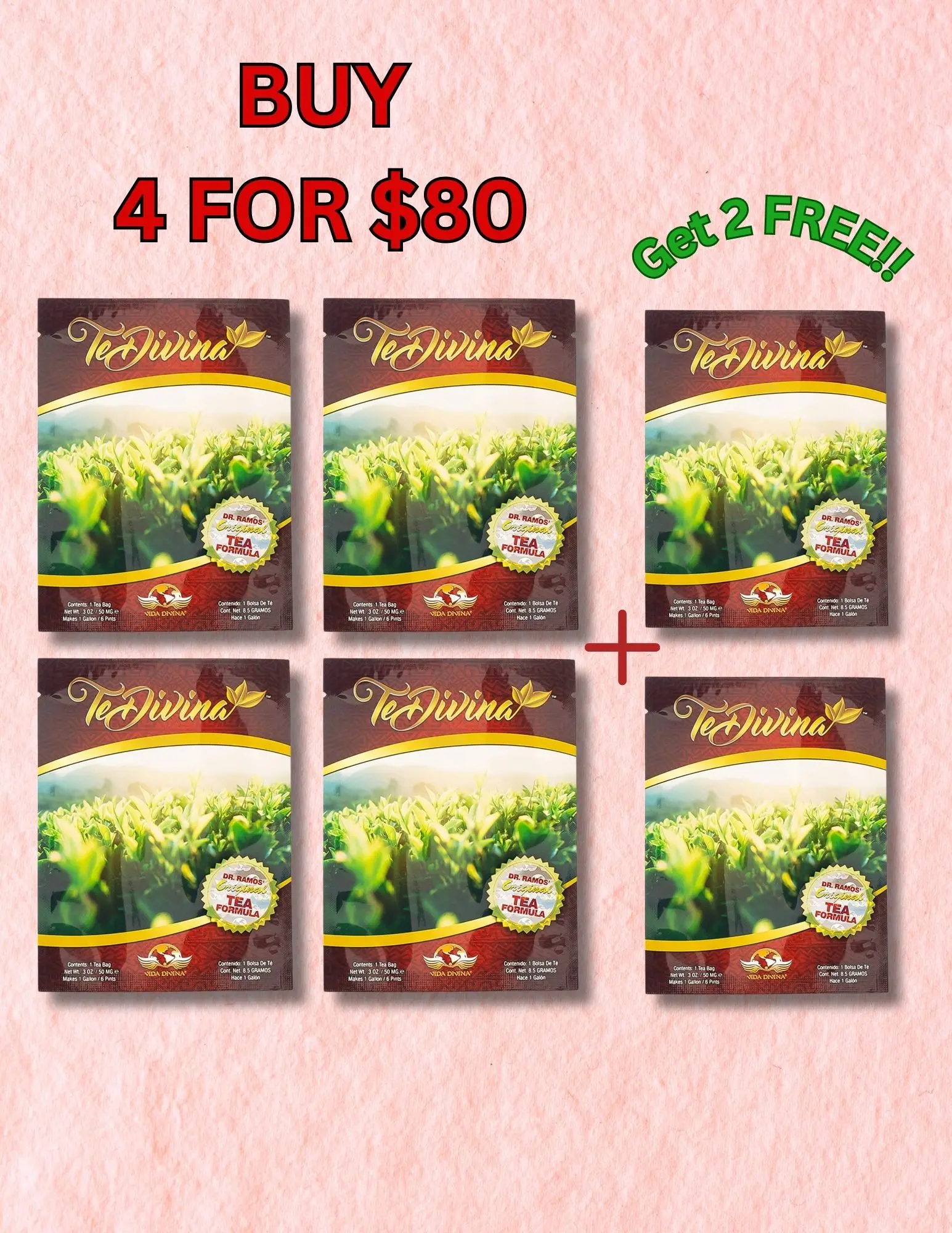 Te Divina Vida Divina Herbal Tea Detoxifying Tea - TikTok Shop