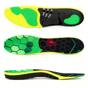 Plantar Fasciitis Insoles, 220+ lbs High Arch Support Inserts for Men Women, Heavy Duty Flat Feet Pain Relief Orthotic Running Athletic Work Boot Insoles for Standing All Day