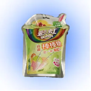 Skittles Lollipop Green Pack (China)
