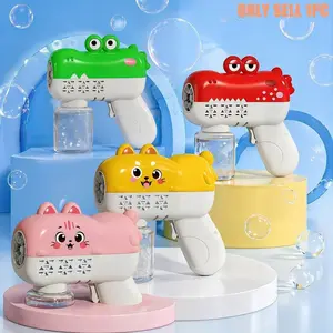 Cute Cartoon Animal Outdoor Bubble Machine, Kids' Favorite Toy, Holiday Gift for Boys and Girls, Wedding Prop, No Batteries Included
