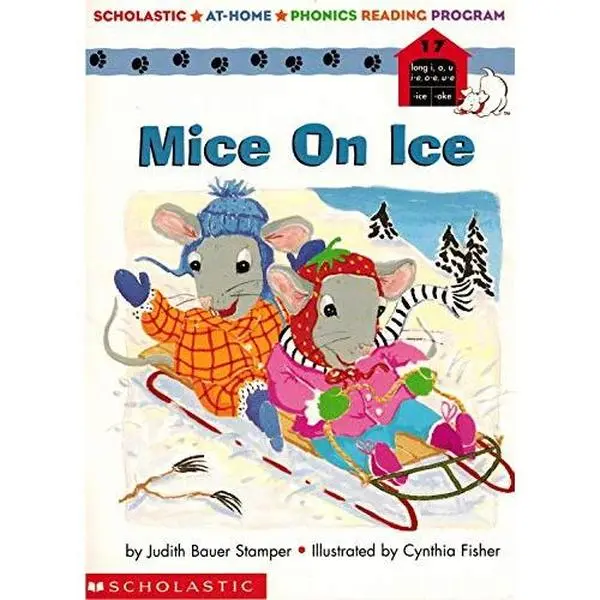 USED Book - Mice on Ice (Scholastic At-Home Phonics Reading Program, 17) by Judith Bauer Stamper (Paperback) - english