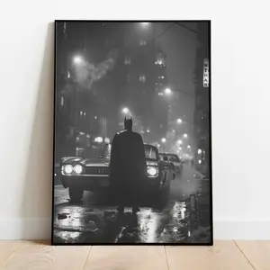 Batmann poster No Frame, Vintage Batmann print, wall art, Home Decor