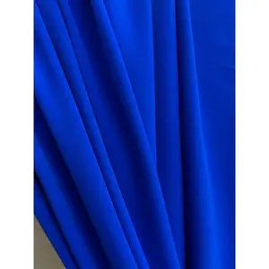 Royal Blue Stretch Crepe